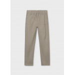 Mayoral Παντελονι jogger λινο μπεζ 26-06563-023 6563
