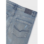 Mayoral Παντελονι denim straight πετροπλ τζ 26-06565-026 6565