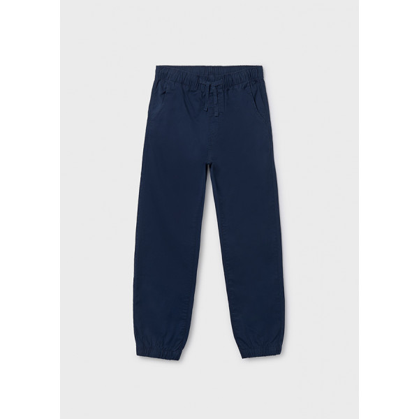 Mayoral Παντελονι jogger καπαρτινε μπλε σκουρ 26-06569-011 6569