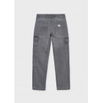 Mayoral Παντελονι denim jogger cargo γκρι μεσαι 26-06570-016 6570