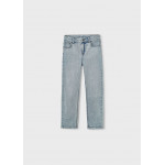 Boston Παντελόνι jeans wide leg πετροπλ τζ 26-06575-418 6575