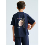 Mayoral Σετ μακο σταμπα πισω ναυτ.μπλε 26-06689-021 6689