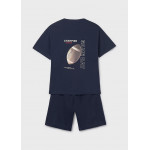 Mayoral Σετ μακο σταμπα πισω ναυτ.μπλε 26-06689-021 6689