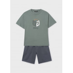 Mayoral Σετ μακο αναγλυφο πρασ ανοιχ 26-06690-043 6690