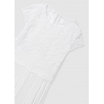 Mayoral Φορμα μακρια συνδυασμενη πλισ κρεμ 26-06871-044 6871