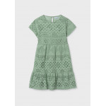 Mayoral Φορεμα δαντελα πρασινο 26-06904-094 6904