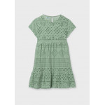 Mayoral Φορεμα δαντελα πρασινο 26-06904-094 6904