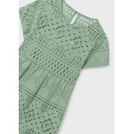 Mayoral Φορεμα δαντελα πρασινο 26-06904-094 6904