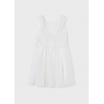 Mayoral Φορεμα συνδιασμενο γκιπουρ κρεμ 26-06905-056 6905