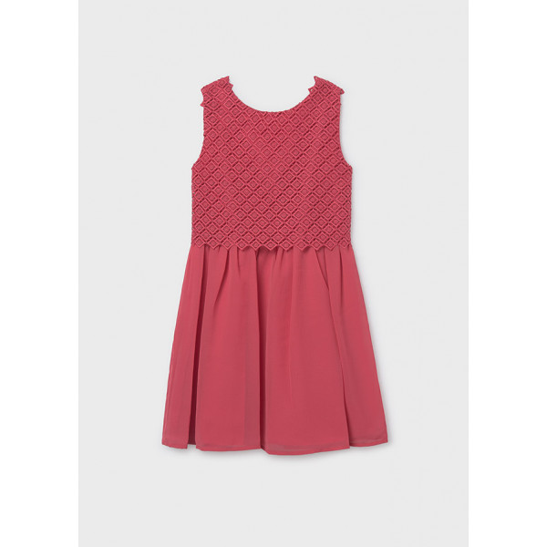 Mayoral Φορεμα συνδιασμενο γκιπουρ κοραλι 26-06905-057 6905