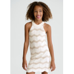 Mayoral Φορεμα πλεκτο ζιγκ ζαγκ εκρου-αμμο 26-06907-064 6907