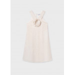 Mayoral Φορεμα με λουλουδια μπεζ ανοιχ 26-06909-068 6909