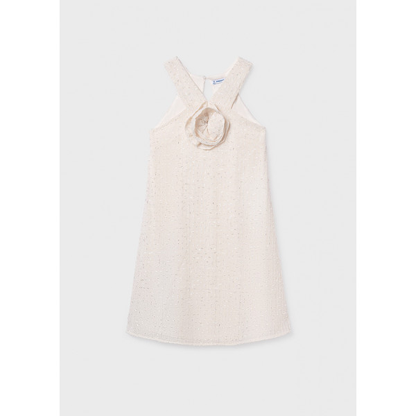 Mayoral Φορεμα με λουλουδια μπεζ ανοιχ 26-06909-068 6909