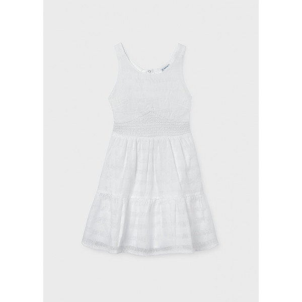 Mayoral Φορεμα βουαλ φαντασια λευκο 26-06913-094 6913