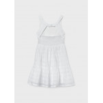 Mayoral Φορεμα βουαλ φαντασια λευκο 26-06913-094 6913