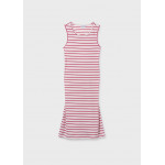 Mayoral Φορεμα ριγε midi λευκο κερα 26-06914-076 6914