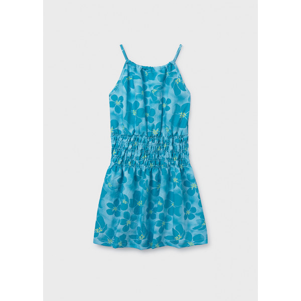 Mayoral Φορεμα σταμπα τιραντες μπλε σκουρ 26-06917-046 6917