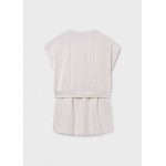 Mayoral Σετ φουστα μακο διακοσμ ραφες μπεζ 26-06919-061 6919