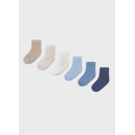 Mayoral Σετ 6 καλτσακια Γαλαζια 26-09046-058 9046
