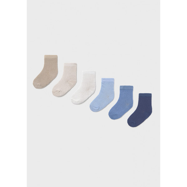 Mayoral Σετ 6 καλτσακια Γαλαζια 26-09046-058 9046