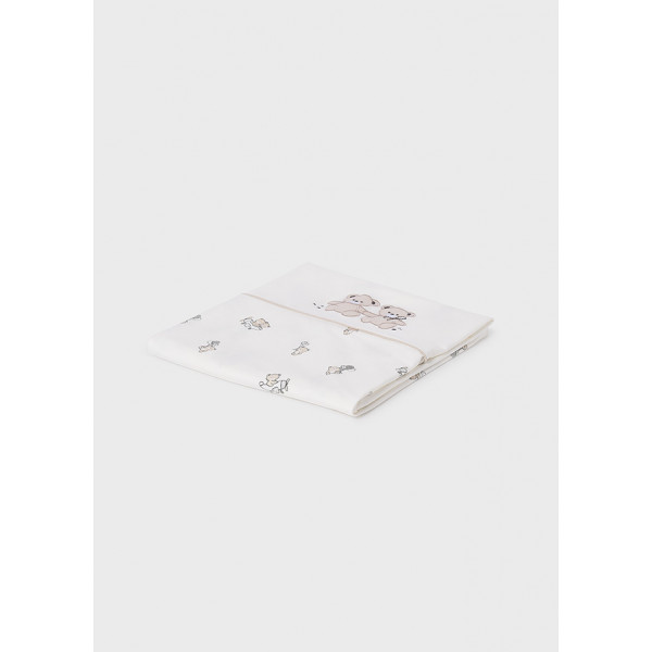 Mayoral Κουβερτα μοτιβο εκρου 26-09047-014 9047