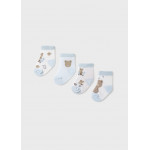 Mayoral Σετ 4 καλτσες σιελ 26-09049-037 9049