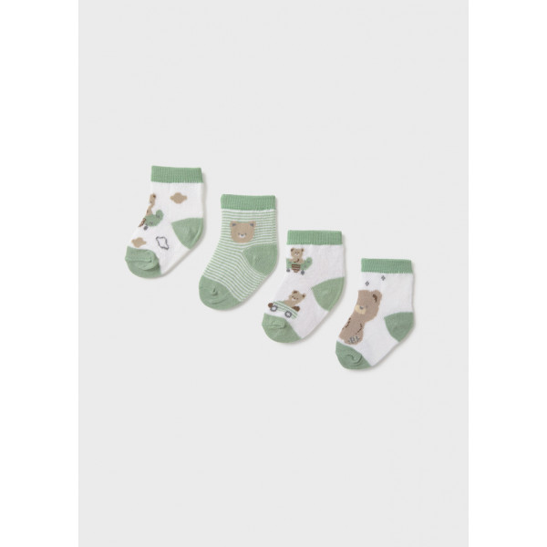 Mayoral Σετ 4 καλτσες πρασιν φυκ 26-09049-039 9049