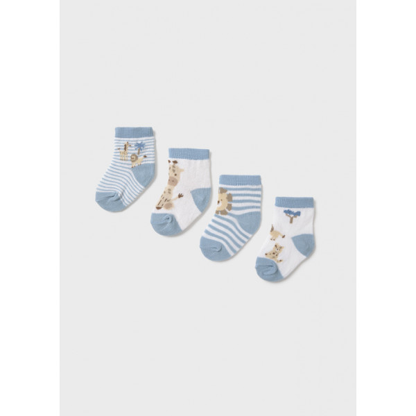 Mayoral Σετ 4 καλτσες μπλε 26-09049-040 9049