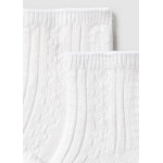 Mayoral Σετ 2 καλτσακια αμπιγιε λευκο 26-09050-065 9050