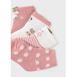 Mayoral Σετ 4 καλτσακια ροζε 26-09054-049 9054