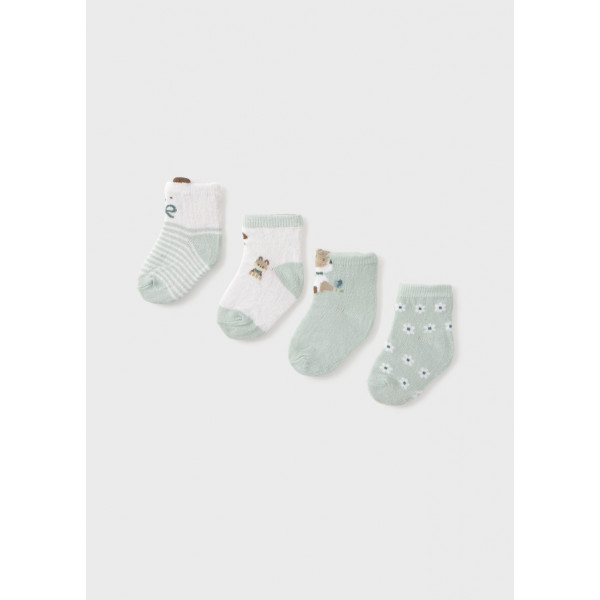 Mayoral Σετ 4 καλτσακια ακουα 26-09054-050 9054