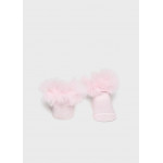 Mayoral Σετ κορδελα και καλτσες ροζ μπεμπε 26-09055-036 9055