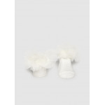 Mayoral Σετ κορδελα και καλτσες εκρου 26-09055-037 9055