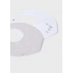 Mayoral Σετ 2 σαλιαρες ασημι 26-09073-033 9073