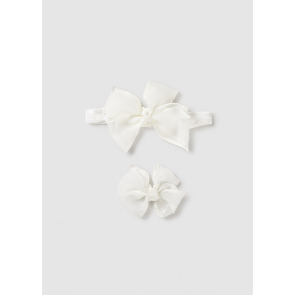 Mayoral Κορδελα ελαστικη λεπτομερεια κρεμ 26-09079-071 9079