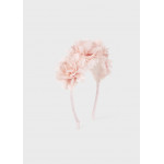 Mayoral Στεκα λουλουδια τουλι ροζ απαλο 26-10154-065 10154