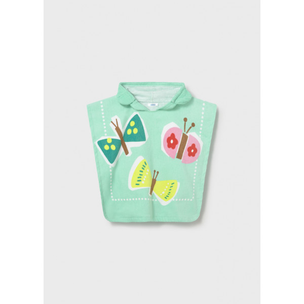 Mayoral Πετσέτα παραλίας κουκούλα τυρκουάζ 26-10165-069