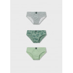 Mayoral Σετ 3 σλιπακια πρασινο 26-10168-011 10168