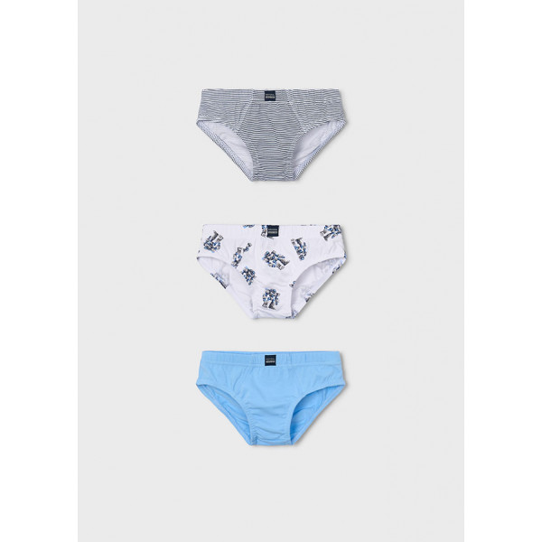 Mayoral Σετ 3 σλιπακια γαλαζιο 26-10168-013 10168