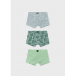 Mayoral Σετ 3 μποξερς πρασινο 26-10171-011 10171