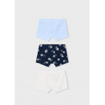 Mayoral Σετ 3 μποξερς ναυτ.μπλε 26-10171-014 10171