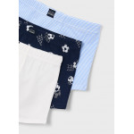 Mayoral Σετ 3 μποξερς ναυτ.μπλε 26-10171-014 10171