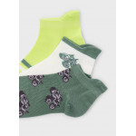 Mayoral Σετ 3 καλτσες πρασινο 26-10183-055 10183