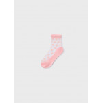 Mayoral Καλτσακι λουλουδια ροζ απαλο 26-10186-021 10186