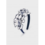 Mayoral Στεκα κρεπ λουλουδια μπλε ριγε 26-10199-091 10199