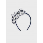 Mayoral Στεκα κρεπ λουλουδια μπλε ριγε 26-10199-091 10199