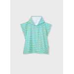 Mayoral Ποντσο θαλασσης σταμπωτο μπλε σκουρ 26-10224-086 10224