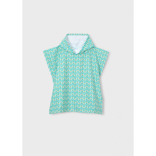 Mayoral Ποντσο θαλασσης σταμπωτο μπλε σκουρ 26-10224-086 10224