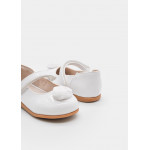 Mayoral Μπαλαρινα λουστρινι λουλουδι λευκο 26-41731-027 41731