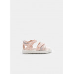 Mayoral Σανδαλια λωριδες βελκρο ροζ 26-41741-082 41741